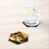 Gezicht van Gorilla Kartonnen Onderzetters (Insitu)