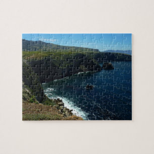 Gezicht vanaf Santa Cruz Island in Channel Islands Legpuzzel