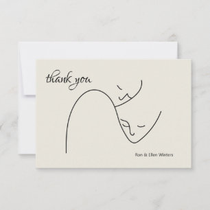 Gezichten Bedankkaart