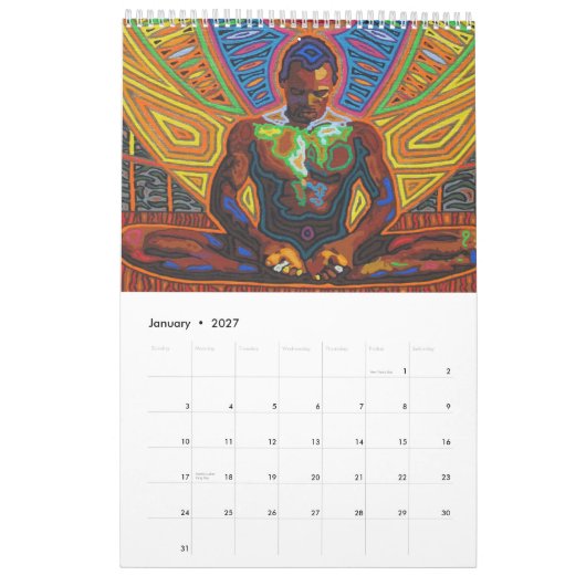 gezichten kalender (Jan 2027)