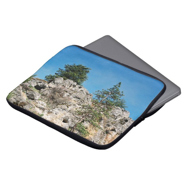 Gezichten..... Laptop Sleeve (Voorkant top)