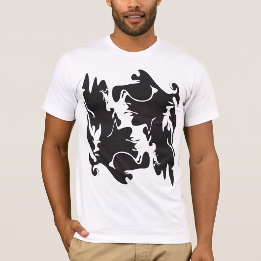 Gezichten T-shirt (Voorkant)