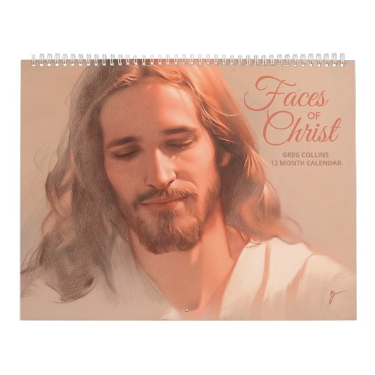 Gezichten van Christus Kalender (Hoes)