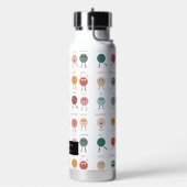 Gezichten van Gevoelens en Emoties Grafiek Schoolb Waterfles (Links)