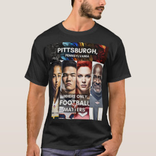 Gezichten - waar slechts Football van belang is - T-shirt