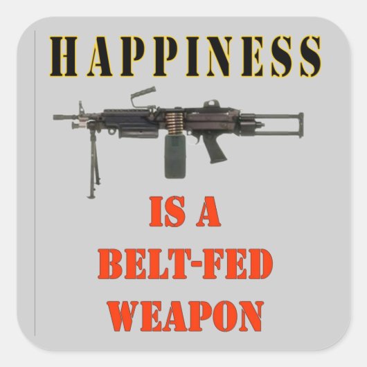 GEZICHTHEID VIERKANTE STICKER (Voorkant)