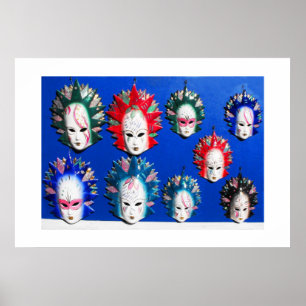 Gezichtmaskers Poster