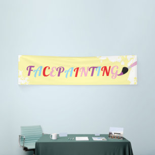 Gezichts beschildering Gezichtsbeschilderingskunst Spandoek