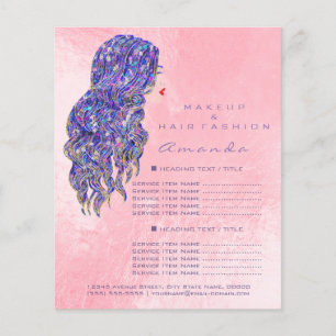 Gezichtsbeschilderaar Schoonheidssalon Wimper Flye Flyer