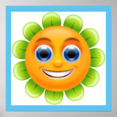 GEZICHTSBLOEM POSTER (Voorkant)