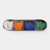 Gezichtskateboard Skateboard (Horizontaal)
