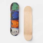 Gezichtskateboard Skateboard (Voorkant)