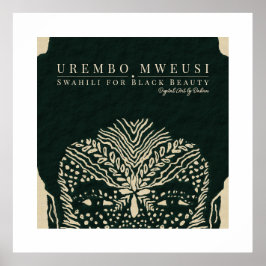 Gezichtsmarkeringen van de stam poster