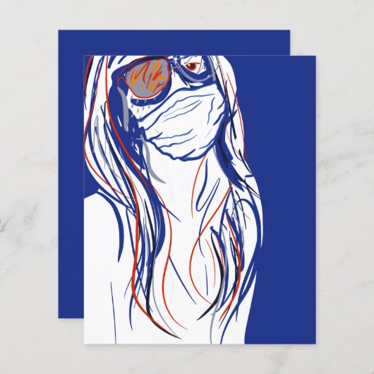 gezichtsmasker (Voorkant / Achterkant)