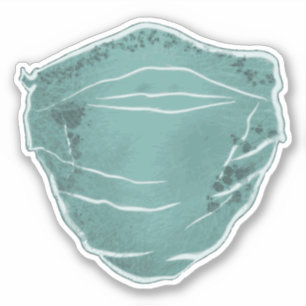 gezichtsmasker sticker