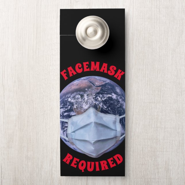 Gezichtsmasker vereist (Op knop)