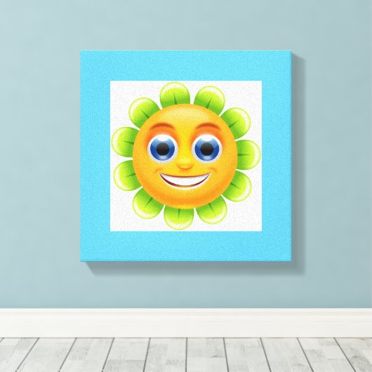 GEZICHTSTROOM CANVAS AFDRUK (Insitu (Houten vloer))