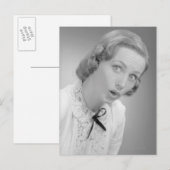 gezichtsuitdrukkingen briefkaart (Voorkant / Achterkant)