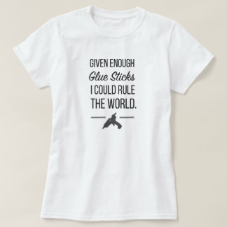 Gezien genoeg luie sporen kon ik de wereld redden t-shirt