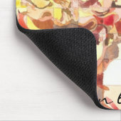 "Geziend door een engel" mousepad Muismat (Hoek)