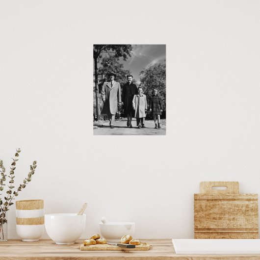 Gezinlopen Poster (Keuken)