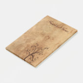 Gezinnegenealogische boom post-it® notes (Schuin)