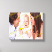 GEZINS Foto ✨ Mooie op maat gemaakte foto Canvas Afdruk (Voorkant)