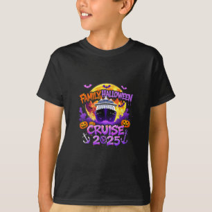 Gezins Halloween Cruise 2025 Griezelen Matching Be T-shirt