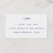 Gezinsadviseur Elegant Classy Visitekaartje (Achterkant)