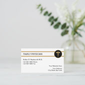 Gezinsarts Visitekaartjes (Staand voorkant)