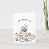 Gezinsbergkaart Kaart (Voorkant)