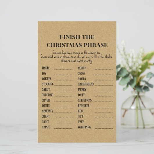 Gezinsbijtend kerstfeest (Staand voorkant)