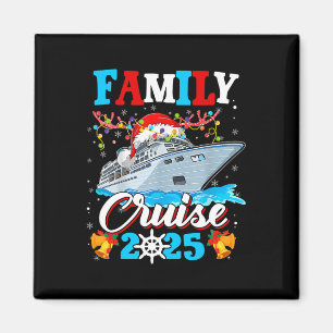 Gezinscruise 2025 Bijpassende gezins Kerst Cruise Magneet