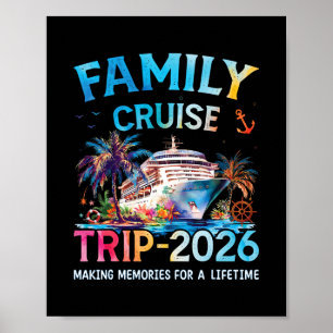 Gezinscruise Trip 2026 Het is een grappige bijpass Poster