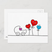 Gezinsdeel Briefkaart (Voorkant / Achterkant)