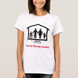 Gezinsdelen Home met Greyhound T-shirt
