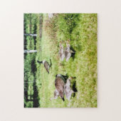 Gezinsfamilie Legpuzzel (Verticaal)