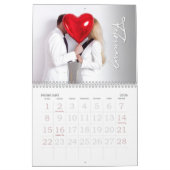 Gezinsfotokalender, bewerkbare aangepaste agenda kalender (Feb 2026)