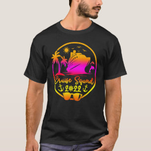 Gezinsgroep Met Anker Zomer Lief Kruisvaart Team T-shirt