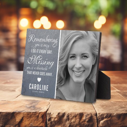 Gezinsherdenking | Fotoherdenking Fotoplaat