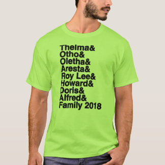 Gezinshereniging 2018 t-shirt