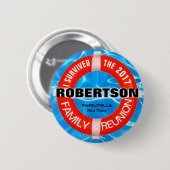 Gezinshereniging aangepaste Button (Voorkant /achterkant)