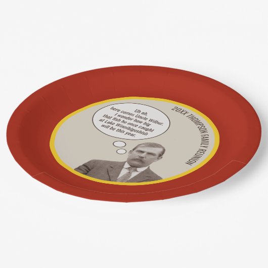 gezinshereniging | Aangepaste Grappige  Foto Papieren Bordje (Gekanteld)