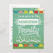 Gezinshereniging Aankondigingskaart (Voorkant / Achterkant)