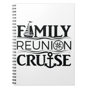 Gezinshereniging cruise notitieboek