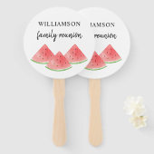 Gezinshereniging Handwaaier (Voorkant en achterkant)