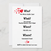 Gezinshereniging Kaart (Achterkant)