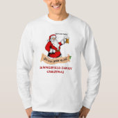 Gezinshereniging Kerstmis Funny Matching Pap T-shirt (Voorkant)