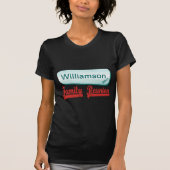 Gezinshereniging Modern Retro  Monogram T-shirt (Voorkant)