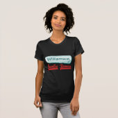 Gezinshereniging Modern Retro  Monogram T-shirt (Voorkant volledig)